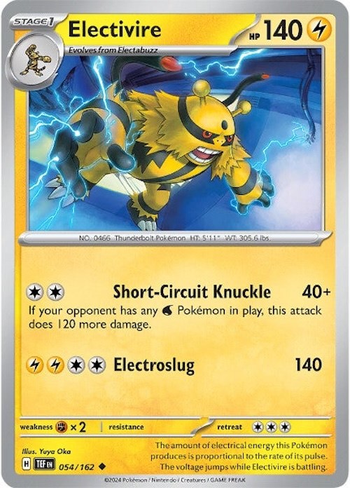 Electivire (054/162) [Scarlet & Violet: Temporal Forces] | Sanctuary Gaming