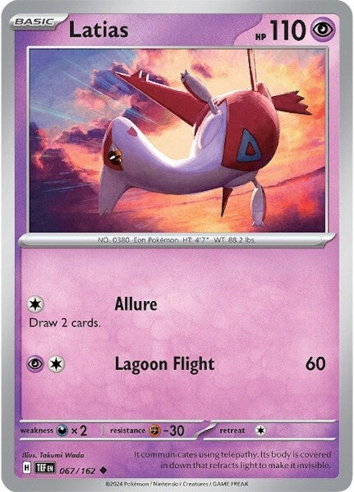 Latias (067/162) [Scarlet & Violet: Temporal Forces] | Sanctuary Gaming