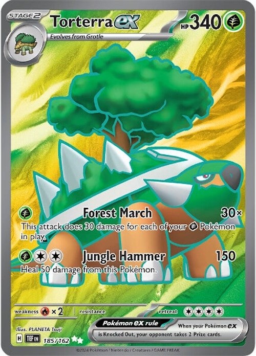 Torterra ex (185/162) [Scarlet & Violet: Temporal Forces] | Sanctuary Gaming