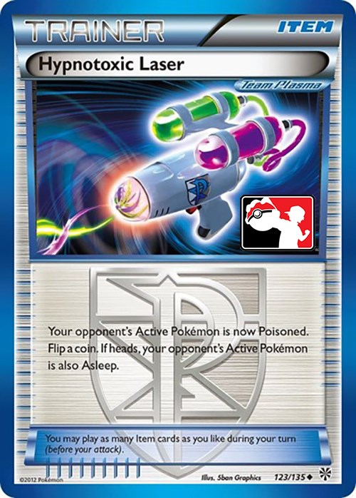 Hypnotoxic Laser (123/135) (Team Plasma) [League & Championship Cards] | Sanctuary Gaming