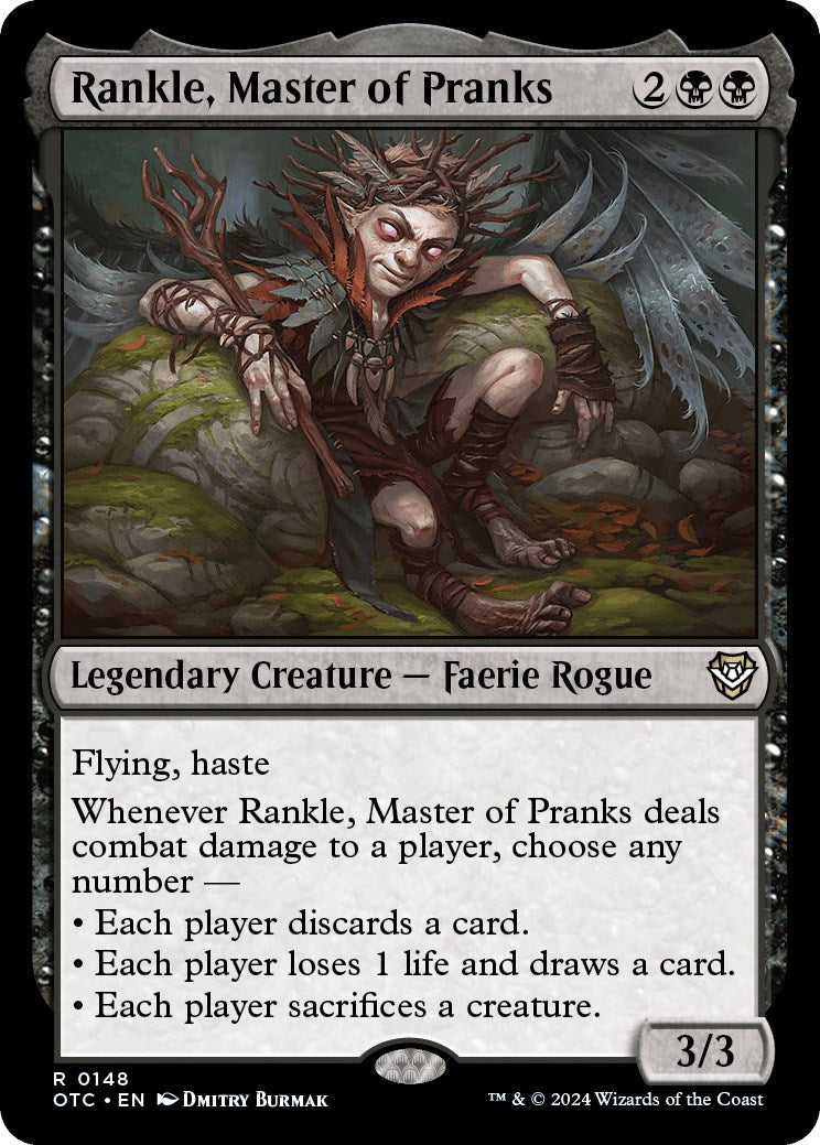 Rankle, Master of Pranks [Outlaws of Thunder Junction Commander] | Sanctuary Gaming