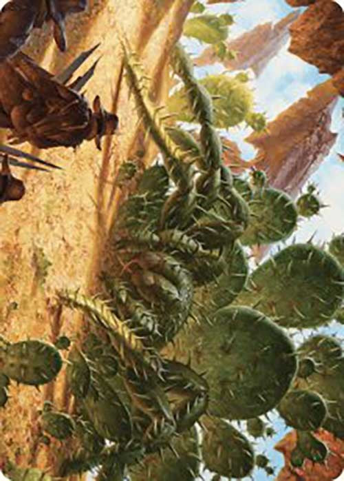 Cactarantula Art Card [Outlaws of Thunder Junction Art Series] | Sanctuary Gaming