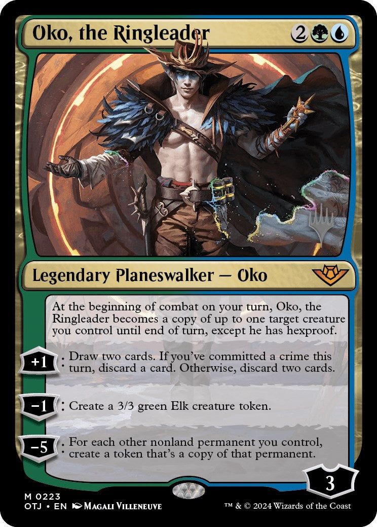 Oko, the Ringleader (Promo Pack) [Outlaws of Thunder Junction Promos] | Sanctuary Gaming