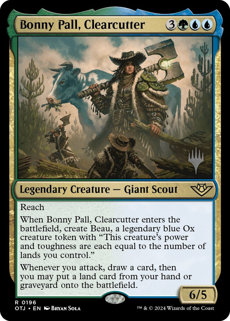 Bonny Pall, Clearcutter (Promo Pack) [Outlaws of Thunder Junction Promos] | Sanctuary Gaming