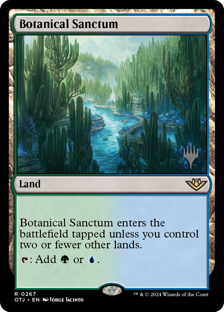 Botanical Sanctum (Promo Pack) [Outlaws of Thunder Junction Promos] | Sanctuary Gaming