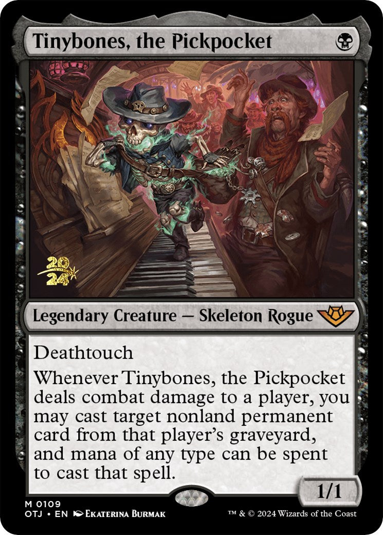 Tinybones, the Pickpocket [Outlaws of Thunder Junction Prerelease Promos] | Sanctuary Gaming
