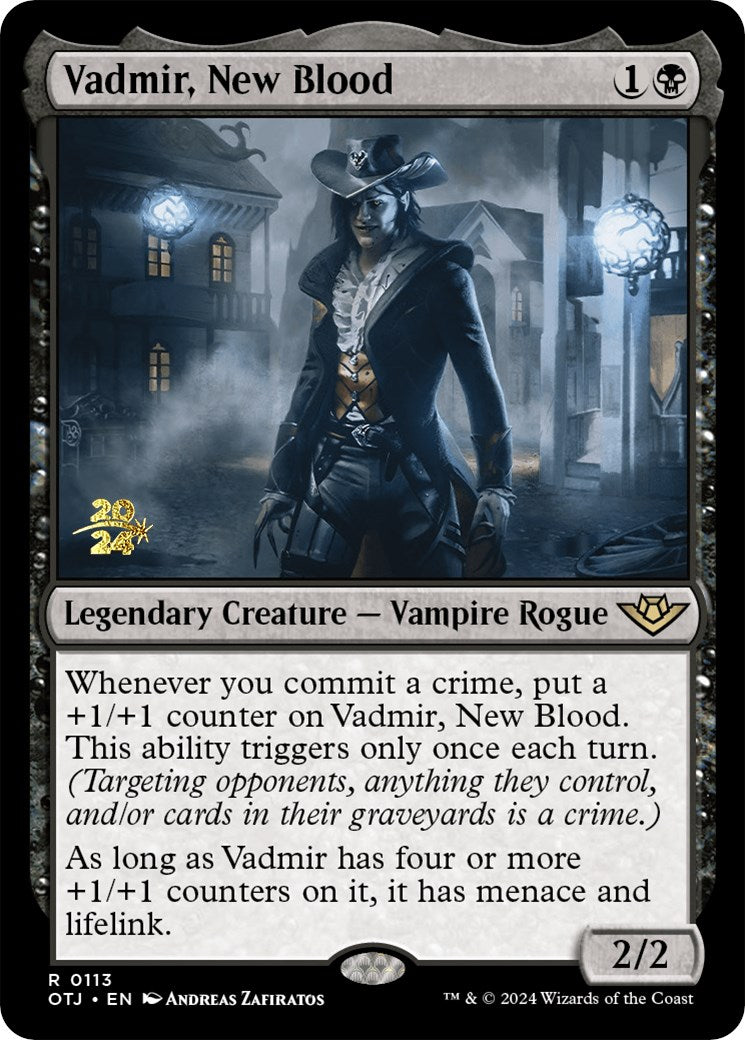 Vadmir, New Blood [Outlaws of Thunder Junction Prerelease Promos] | Sanctuary Gaming