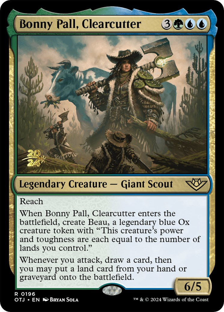 Bonny Pall, Clearcutter [Outlaws of Thunder Junction Prerelease Promos] | Sanctuary Gaming