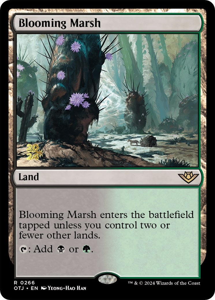 Blooming Marsh (OTJ) [Outlaws of Thunder Junction Prerelease Promos] | Sanctuary Gaming