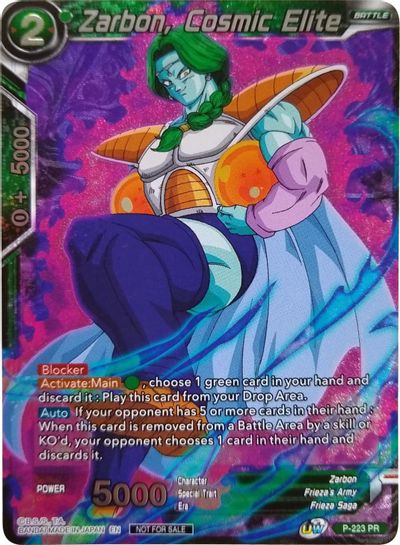 Zarbon, Cosmic Elite (Player's Choice) (P-223) [Promotion Cards] | Sanctuary Gaming