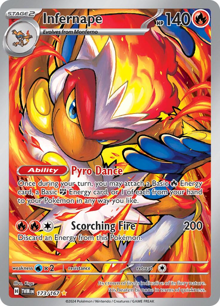 Infernape (173/167) [Scarlet & Violet: Twilight Masquerade] | Sanctuary Gaming