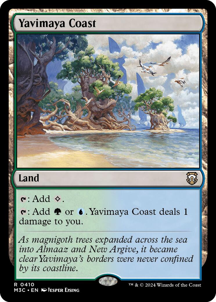 Yavimaya Coast [Modern Horizons 3 Commander] | Sanctuary Gaming