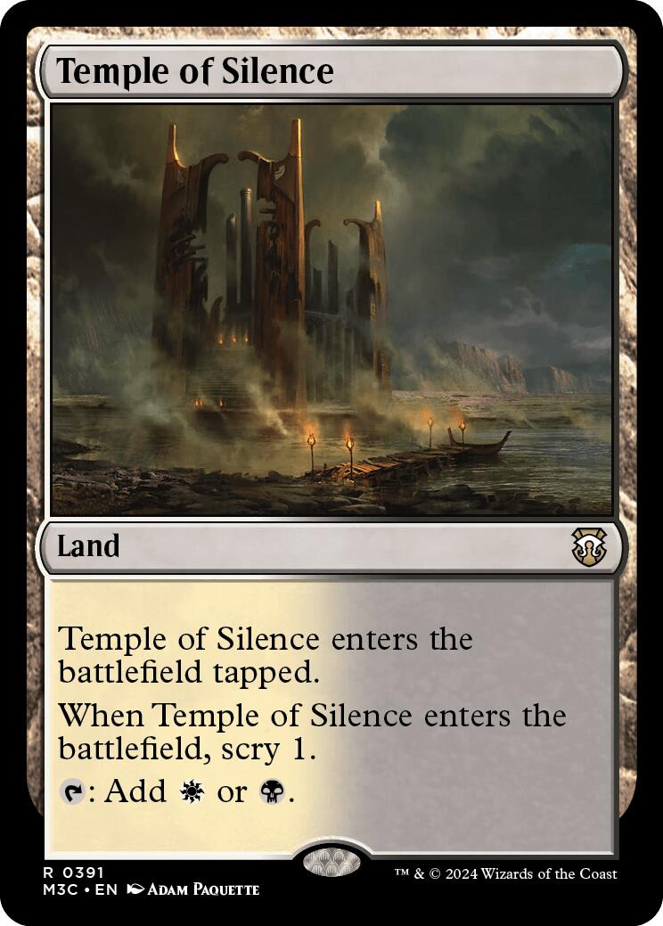 Temple of Silence [Modern Horizons 3 Commander] | Sanctuary Gaming