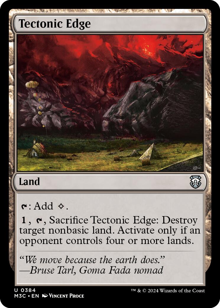 Tectonic Edge [Modern Horizons 3 Commander] | Sanctuary Gaming