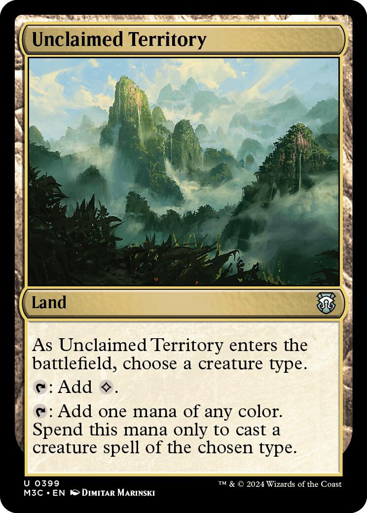 Unclaimed Territory [Modern Horizons 3 Commander] | Sanctuary Gaming