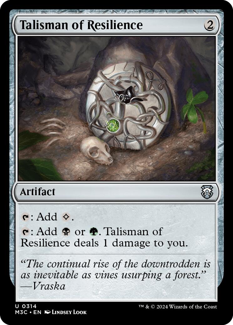 Talisman of Resilience [Modern Horizons 3 Commander] | Sanctuary Gaming
