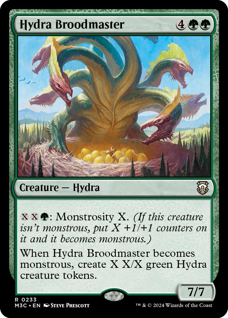 Hydra Broodmaster [Modern Horizons 3 Commander] | Sanctuary Gaming