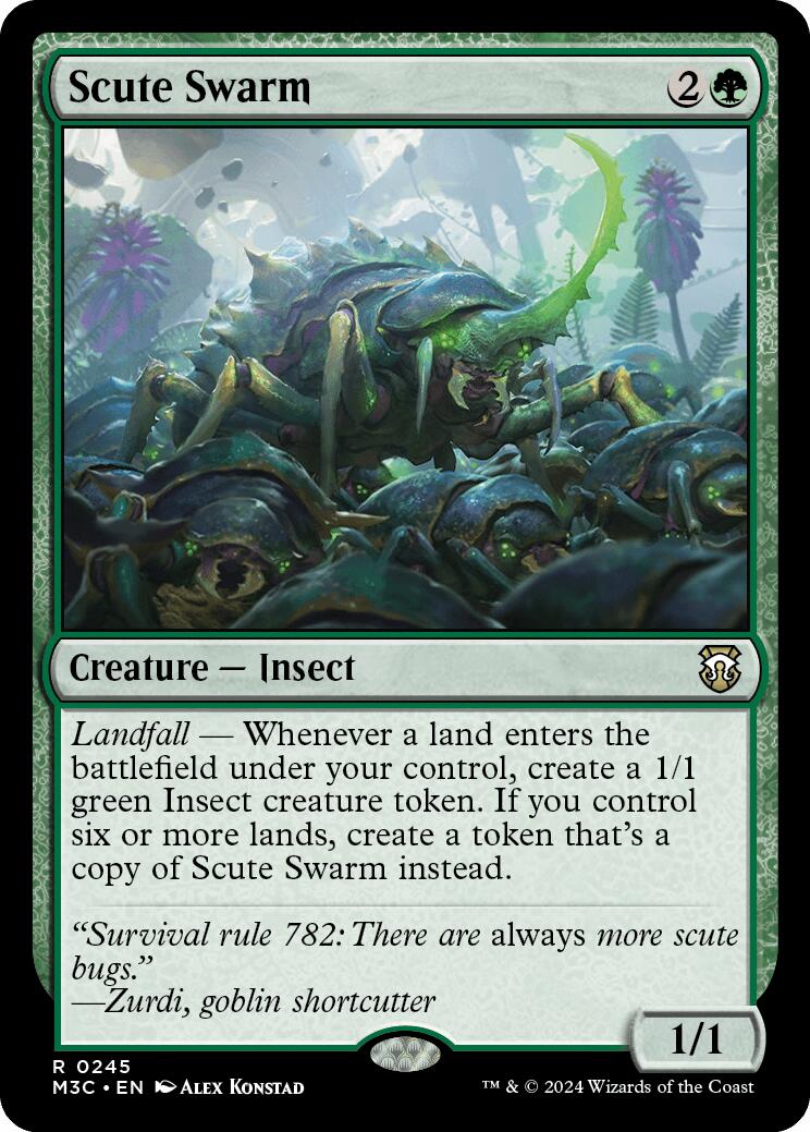 Scute Swarm [Modern Horizons 3 Commander] | Sanctuary Gaming