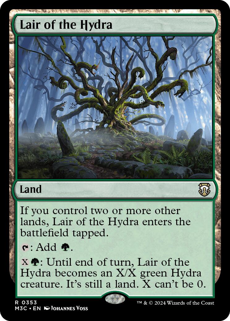 Lair of the Hydra [Modern Horizons 3 Commander] | Sanctuary Gaming