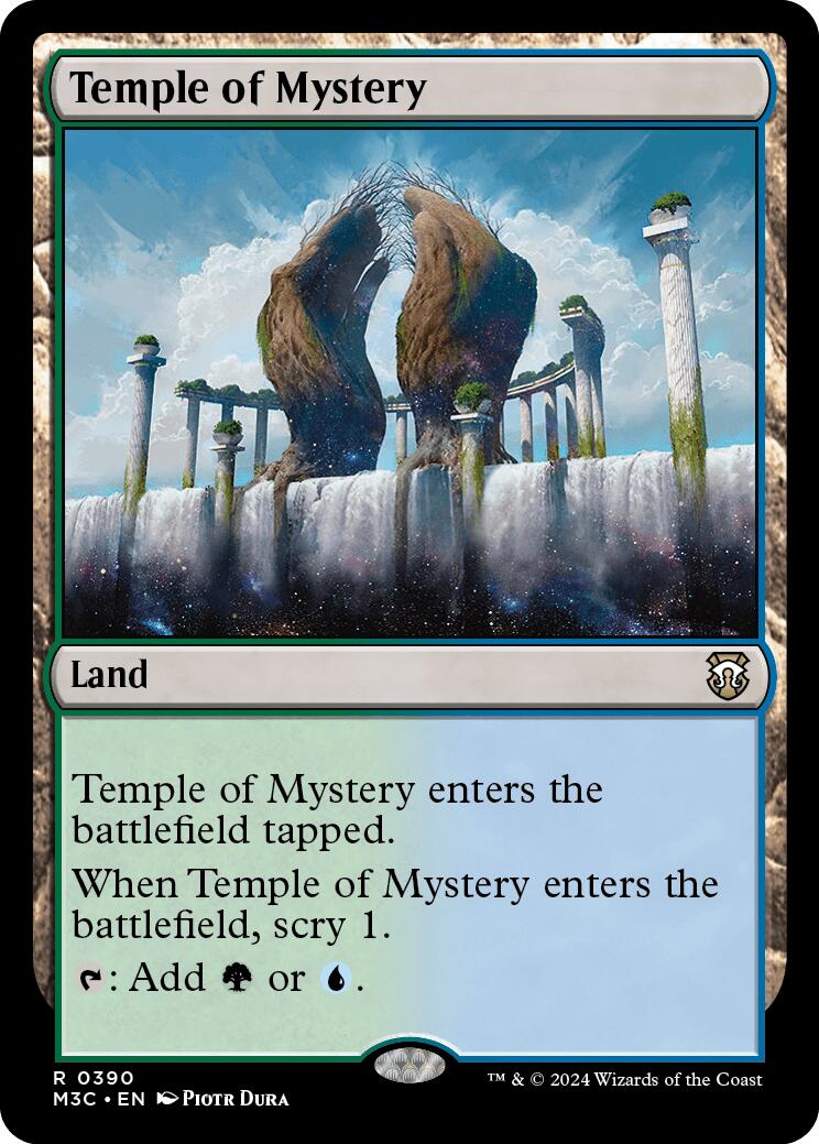 Temple of Mystery [Modern Horizons 3 Commander] | Sanctuary Gaming