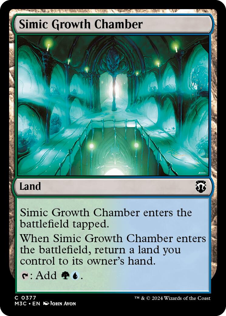 Simic Growth Chamber [Modern Horizons 3 Commander] | Sanctuary Gaming