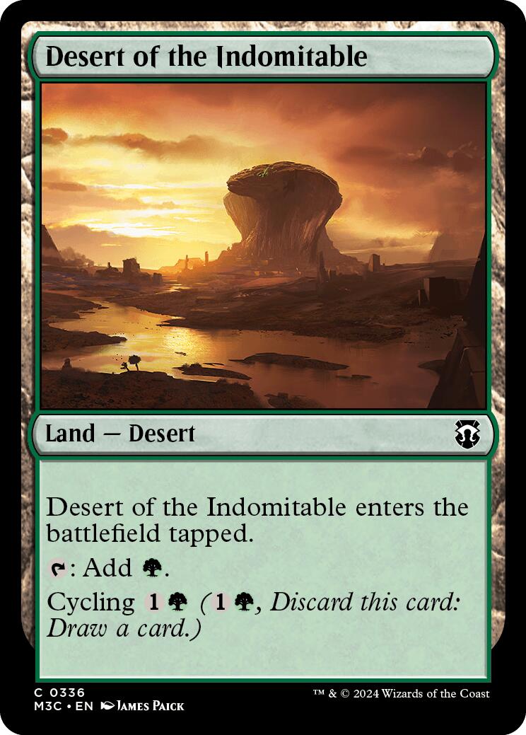 Desert of the Indomitable [Modern Horizons 3 Commander] | Sanctuary Gaming