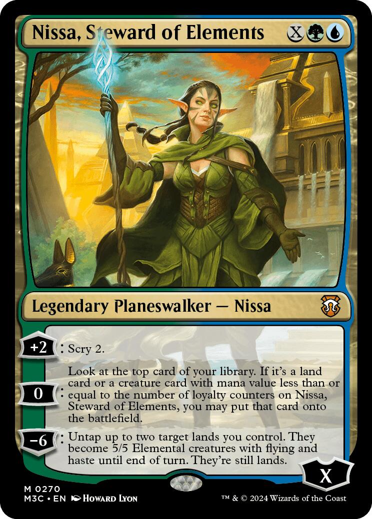 Nissa, Steward of Elements [Modern Horizons 3 Commander] | Sanctuary Gaming