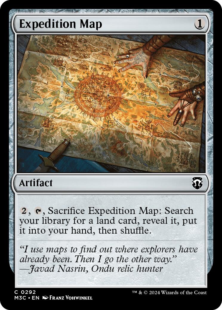 Expedition Map [Modern Horizons 3 Commander] | Sanctuary Gaming