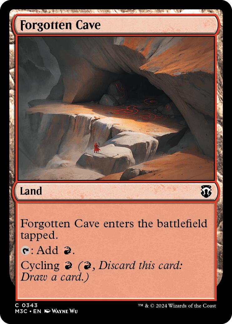 Forgotten Cave [Modern Horizons 3 Commander] | Sanctuary Gaming