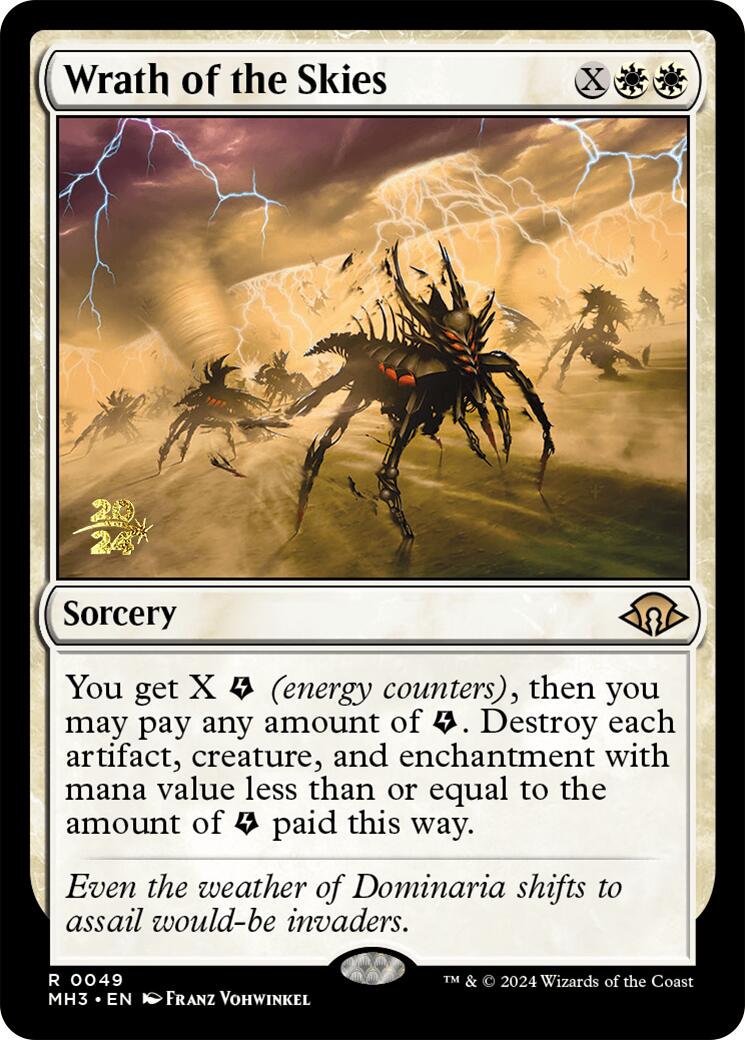 Wrath of the Skies [Modern Horizons 3 Prerelease Promos] | Sanctuary Gaming