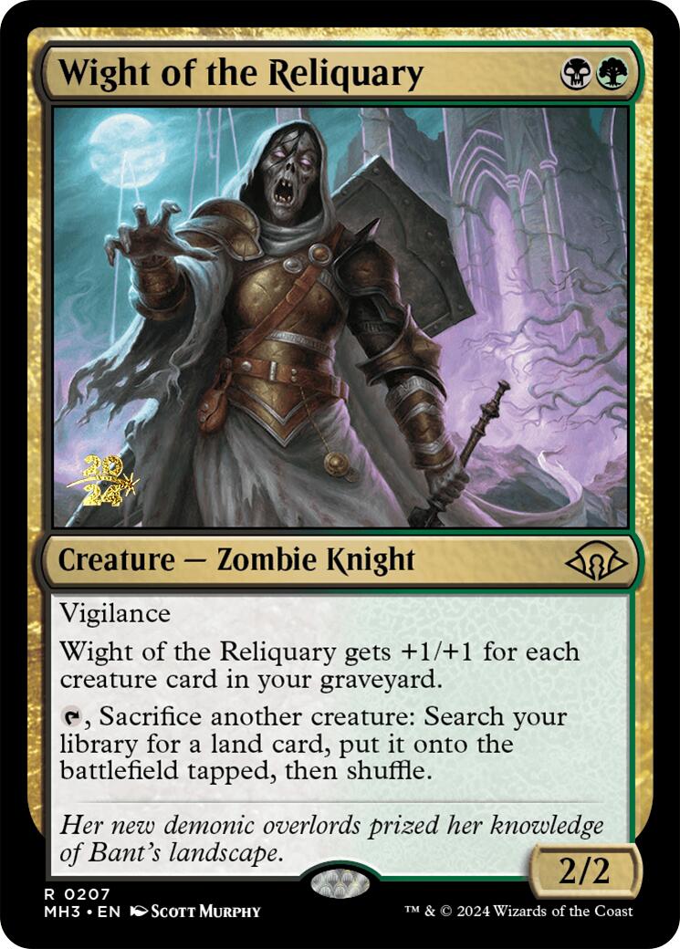 Wight of the Reliquary [Modern Horizons 3 Prerelease Promos] | Sanctuary Gaming