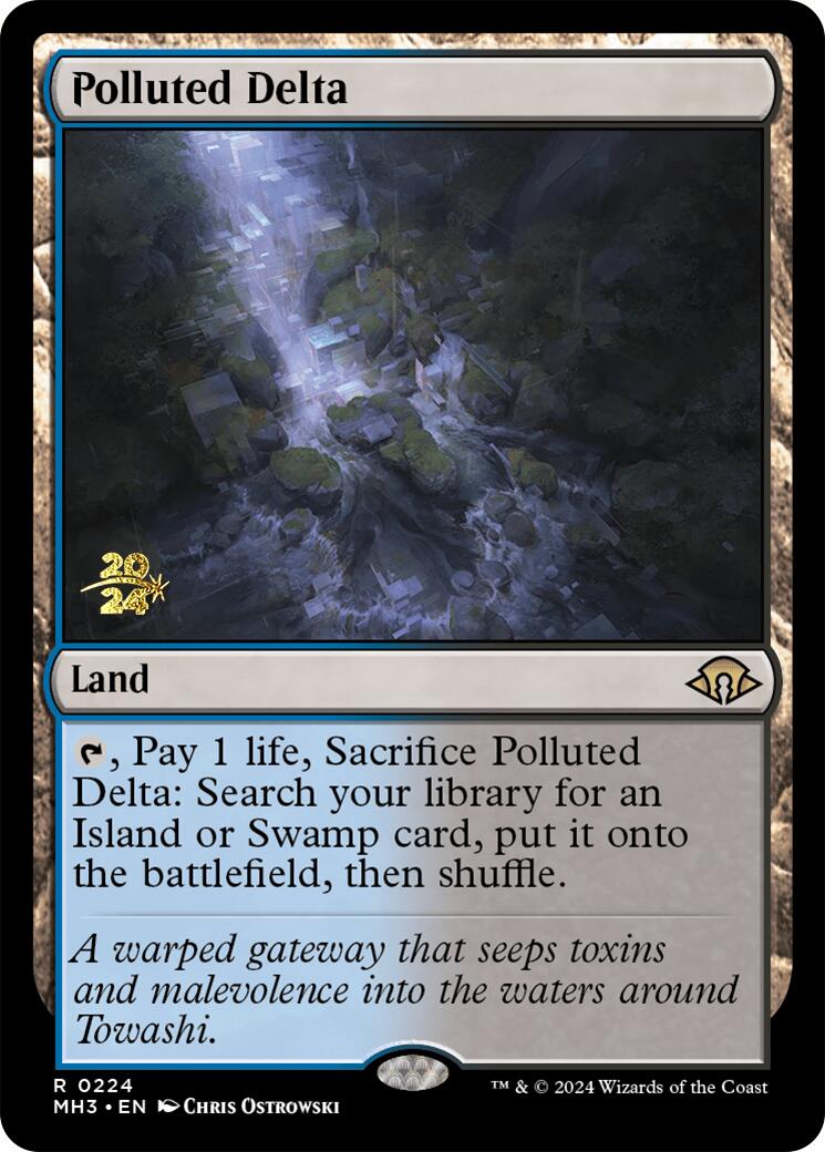 Polluted Delta [Modern Horizons 3 Prerelease Promos] | Sanctuary Gaming