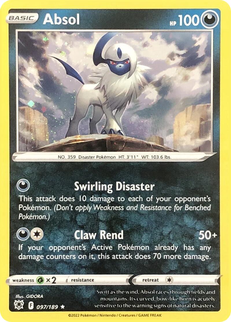 Absol (097/189) (Cosmos Holo) [Miscellaneous Cards] | Sanctuary Gaming