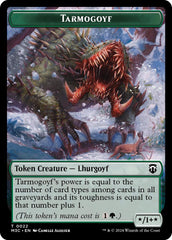 Tarmogoyf // Saproling Double-Sided Token [Modern Horizons 3 Commander Tokens] | Sanctuary Gaming