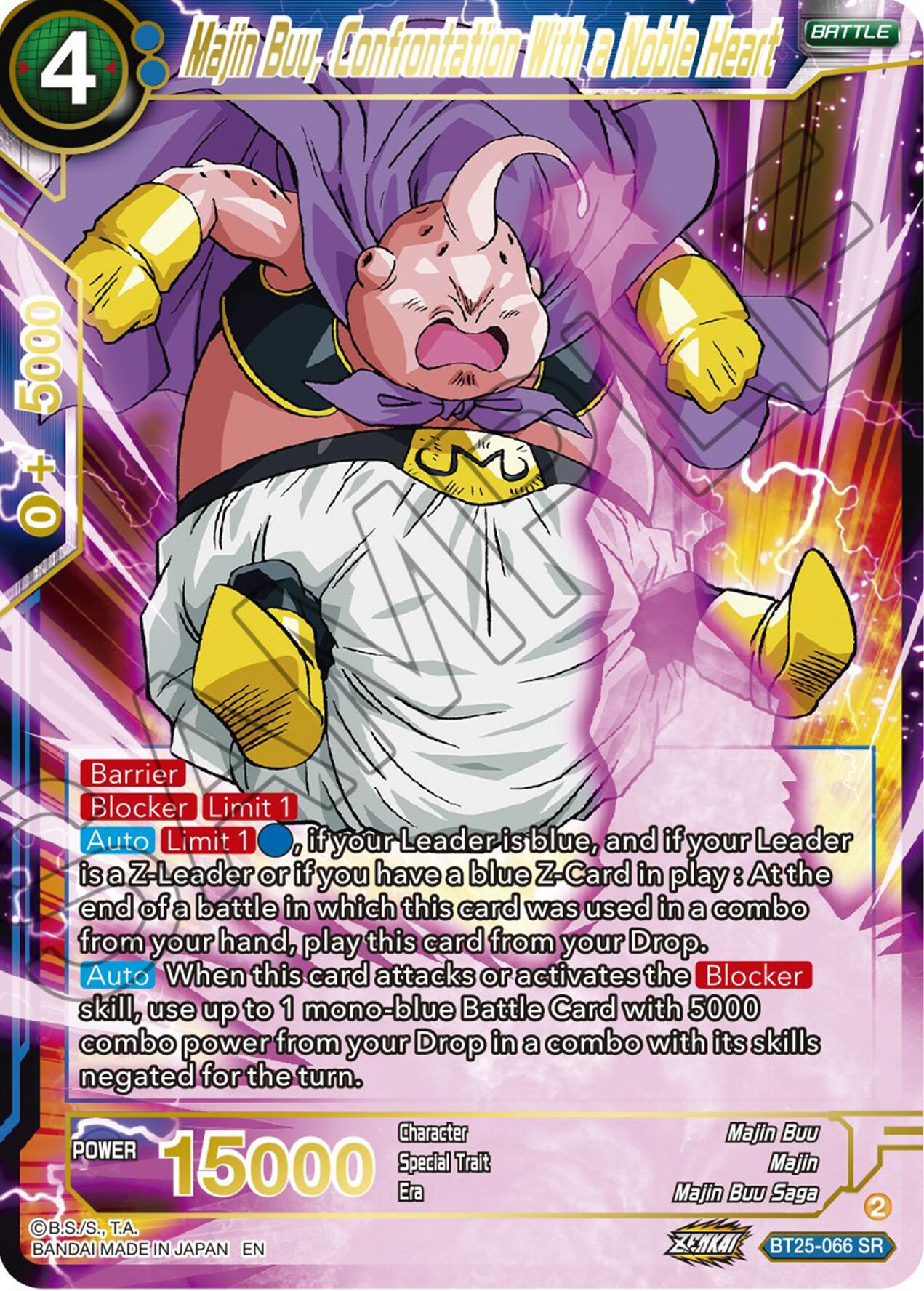 Majin Buu, Confrontaliter With a Mobile Heat (BT25-066) [Legend of the Dragon Balls] | Sanctuary Gaming