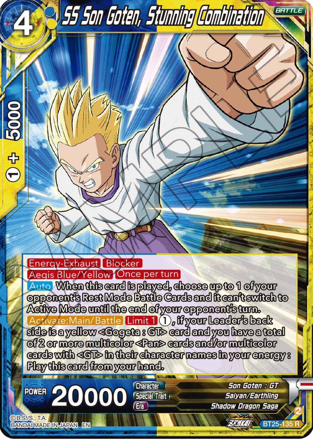 SS Son Goten, Stunning Combination (BT25-135) [Legend of the Dragon Balls] | Sanctuary Gaming