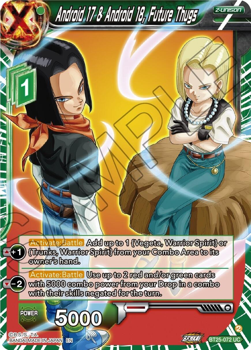 Android 17 & Android 18, Future Thugs (BT25-072) [Legend of the Dragon Balls] | Sanctuary Gaming