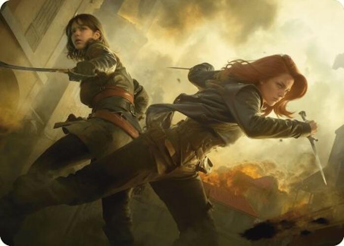 Mary Read and Anne Bonny Art Card [Assassin's Creed Art Series] | Sanctuary Gaming