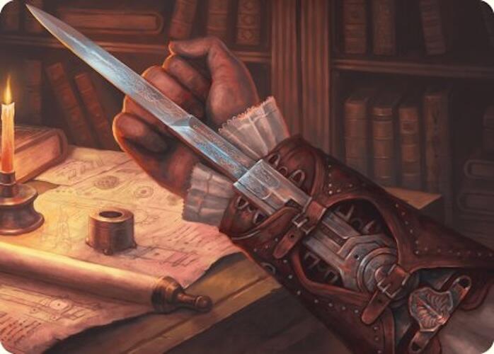 Hidden Blade Art Card [Assassin's Creed Art Series] | Sanctuary Gaming