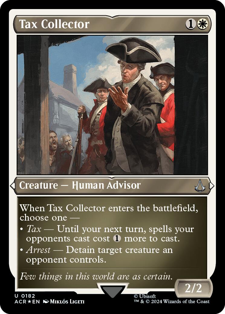 Tax Collector (Foil Etched) [Assassin's Creed] | Sanctuary Gaming