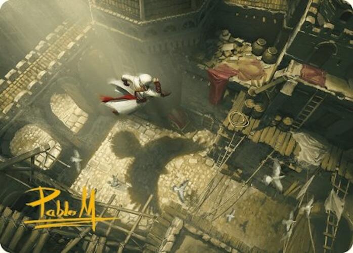 Rooftop Bypass Art Card (Gold-Stamped Signature) [Assassin's Creed Art Series] | Sanctuary Gaming