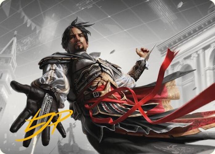 Ezio Auditore da Firenze Art Card (Gold-Stamped Signature) [Assassin's Creed Art Series] | Sanctuary Gaming