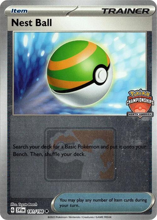 Nest Ball (181/198) (2024 North America Championships) [League & Championship Cards] | Sanctuary Gaming