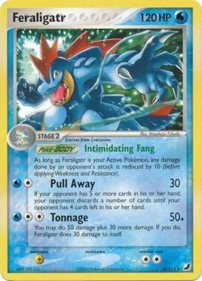 Feraligatr (4/115) (Theme Deck Exclusives) [EX: Unseen Forces] | Sanctuary Gaming