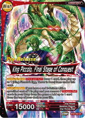 King Piccolo // King Piccolo, Final Stage of Conquest (BT25-002) [Legend of the Dragon Balls Prerelease Promos] | Sanctuary Gaming