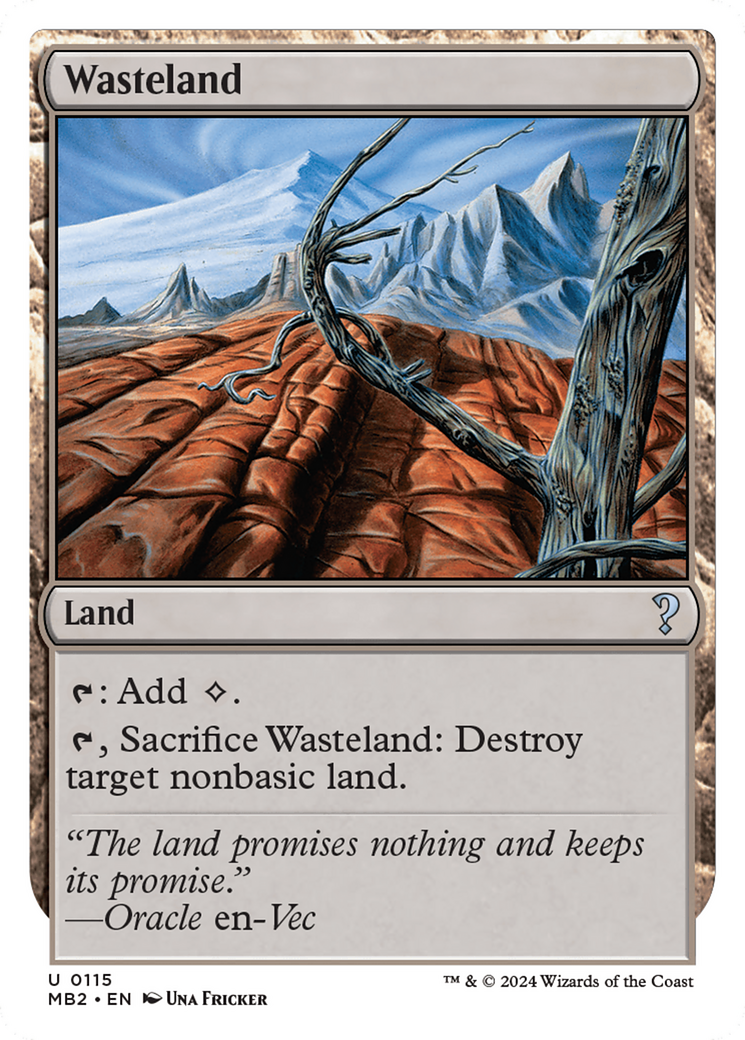 Wasteland [Mystery Booster 2] | Sanctuary Gaming