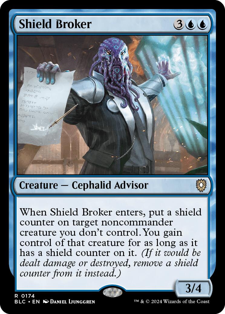 Shield Broker [Bloomburrow Commander] | Sanctuary Gaming