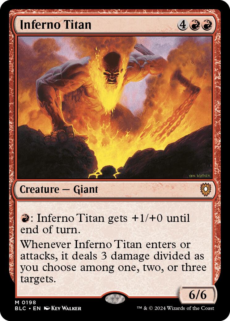 Inferno Titan [Bloomburrow Commander] | Sanctuary Gaming