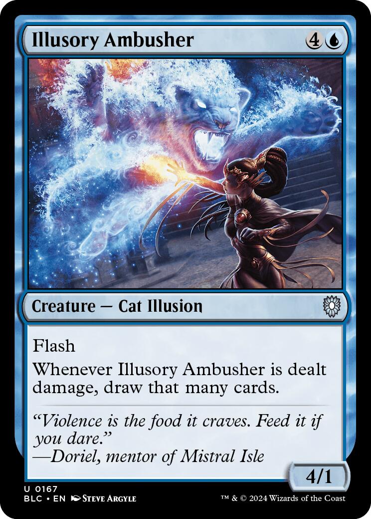 Illusory Ambusher [Bloomburrow Commander] | Sanctuary Gaming