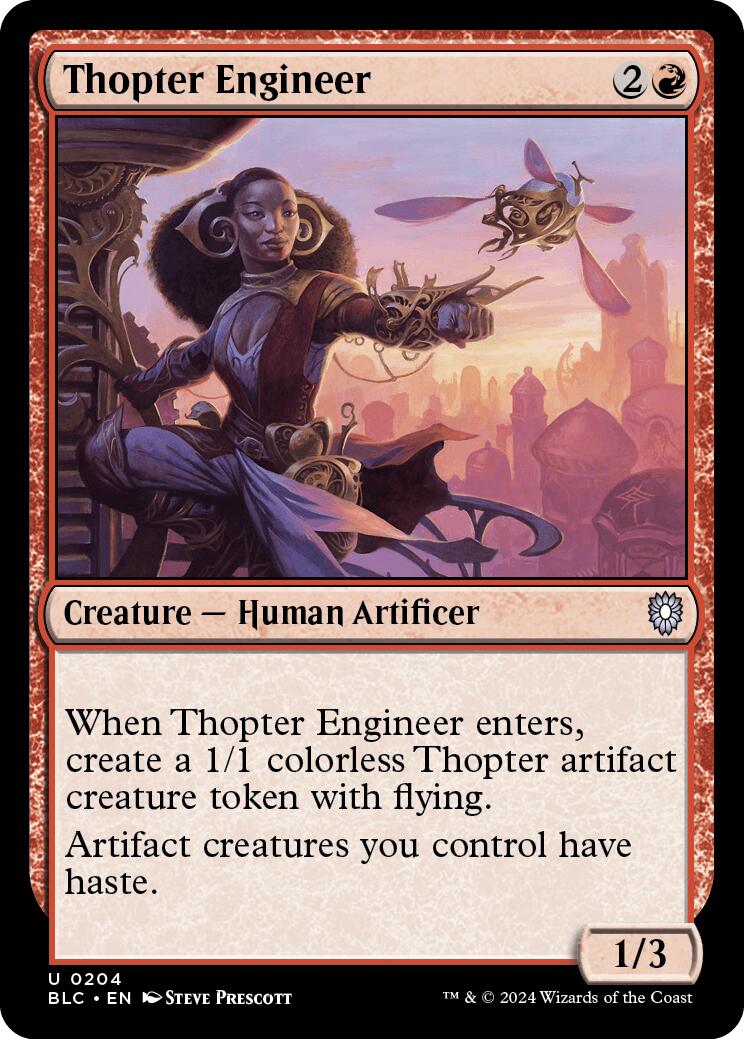 Thopter Engineer [Bloomburrow Commander] | Sanctuary Gaming